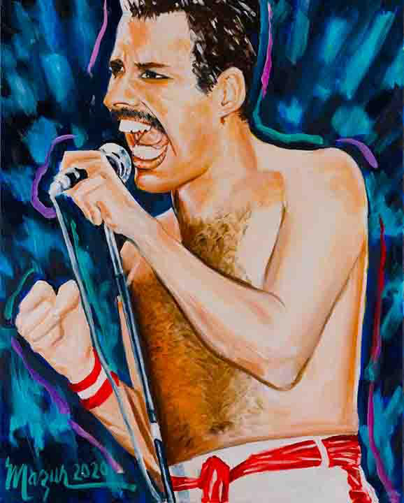 Ruby Mazur Freddie Mercury - We are the Champions